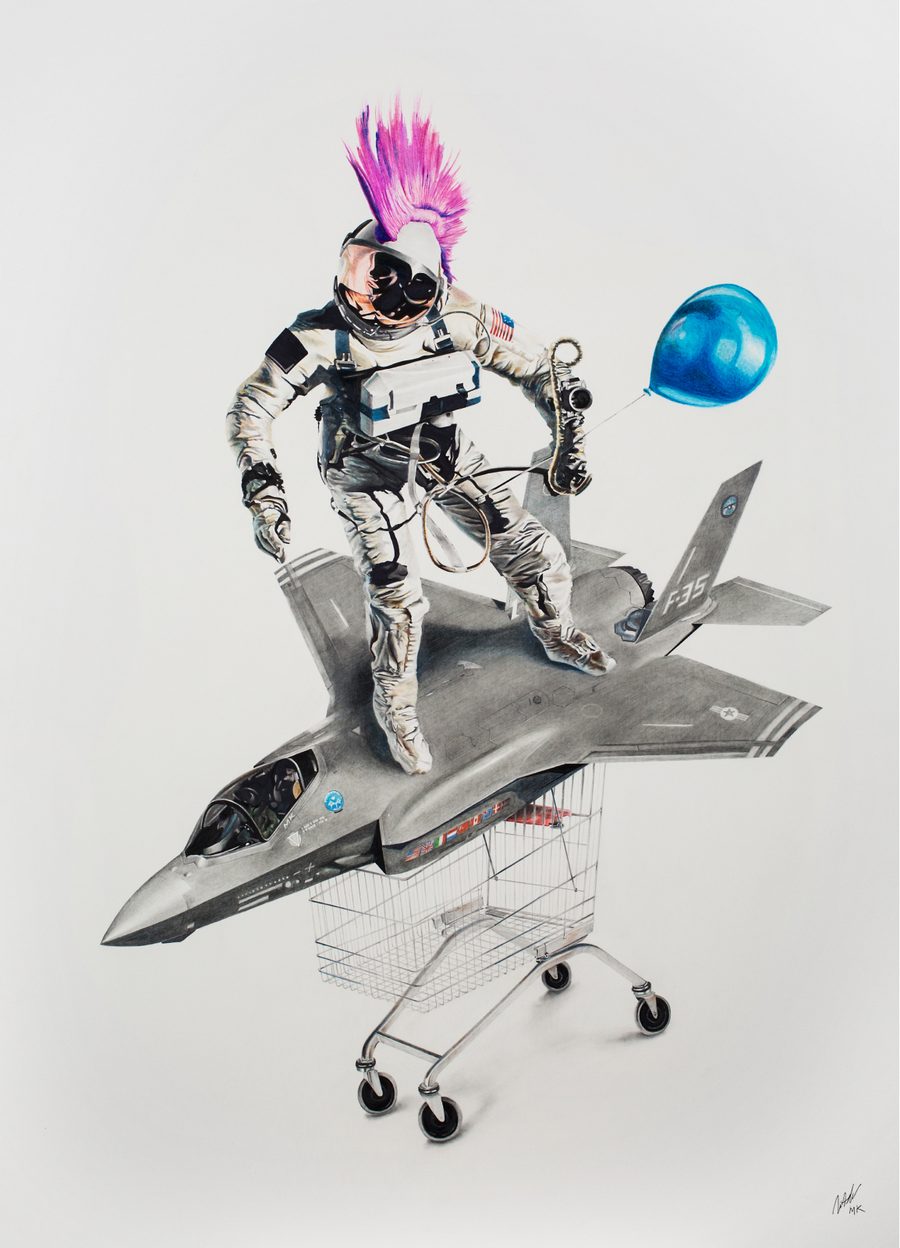 Abjectified Skunkworks, artwork by Martin Kalanda