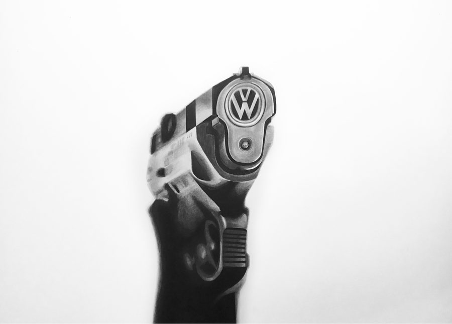 Das Semi Auto, artwork by Martin Kalanda
