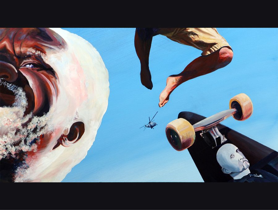 Sea King, artwork by Martin Kalanda